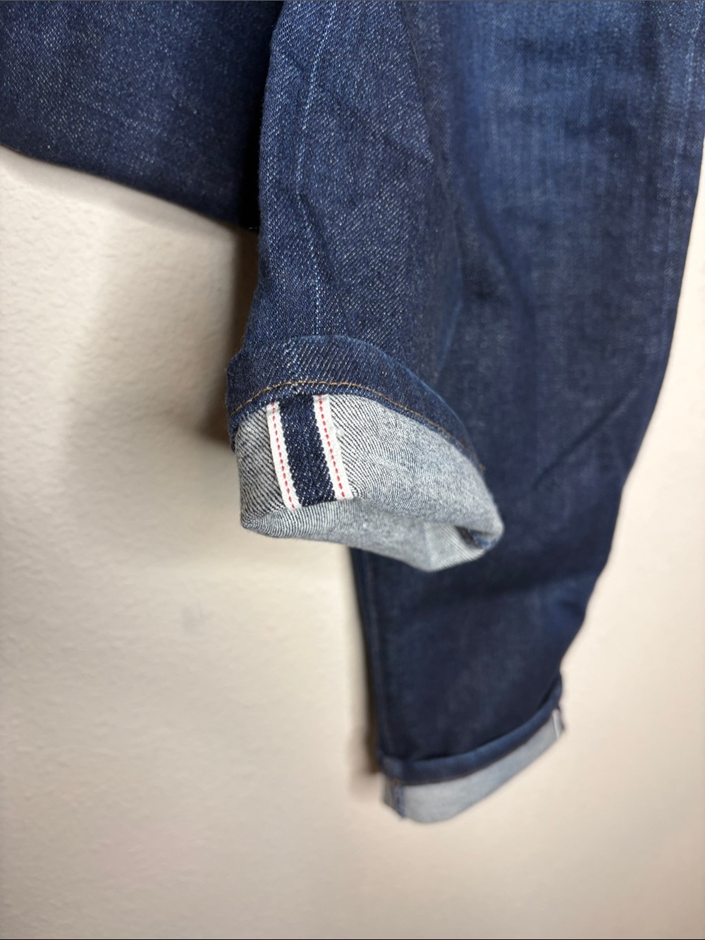 Hiroshi Kato | Men’s Dark Wash Slim Tapered Selvedge Denim Jeans Size 32 - Picture 3 of 8